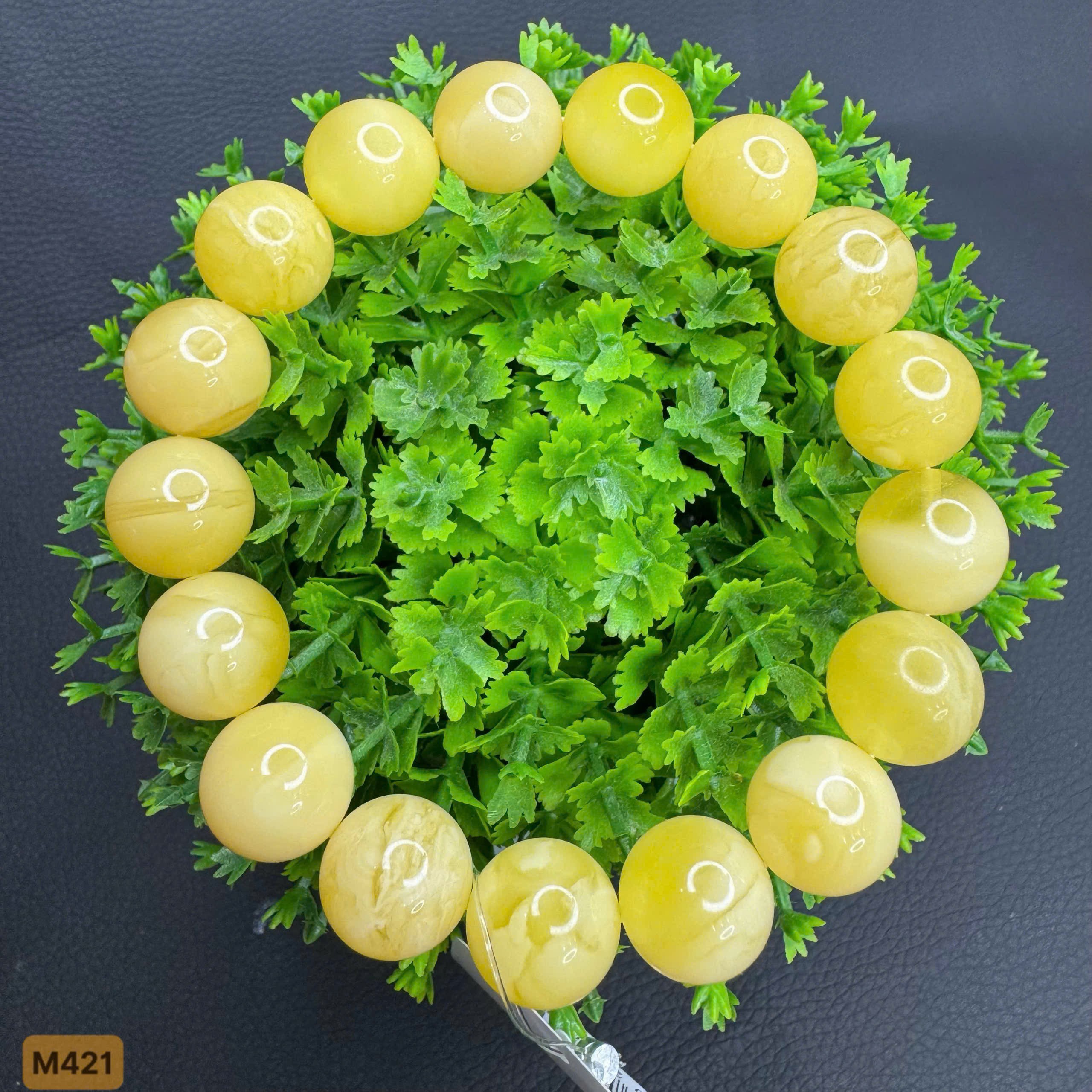 Lắc Tay hổ phách Vân Hoàng Gia - M421_thumbnail_2