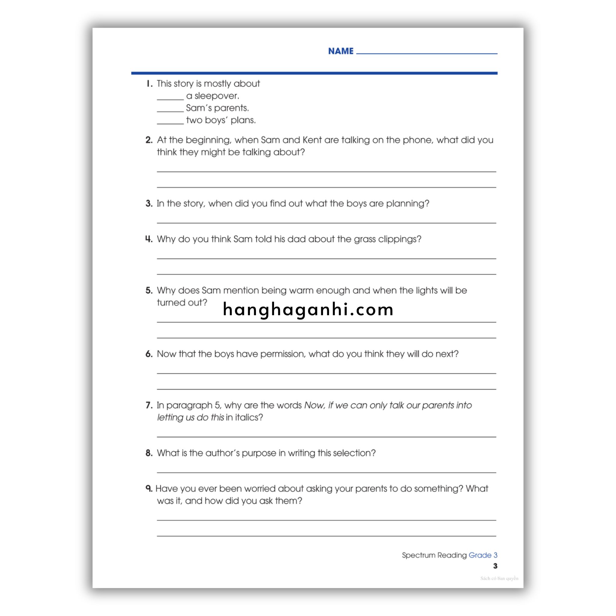 Sách Spectrum Reading Workbook Grade 3_thumbnail_14