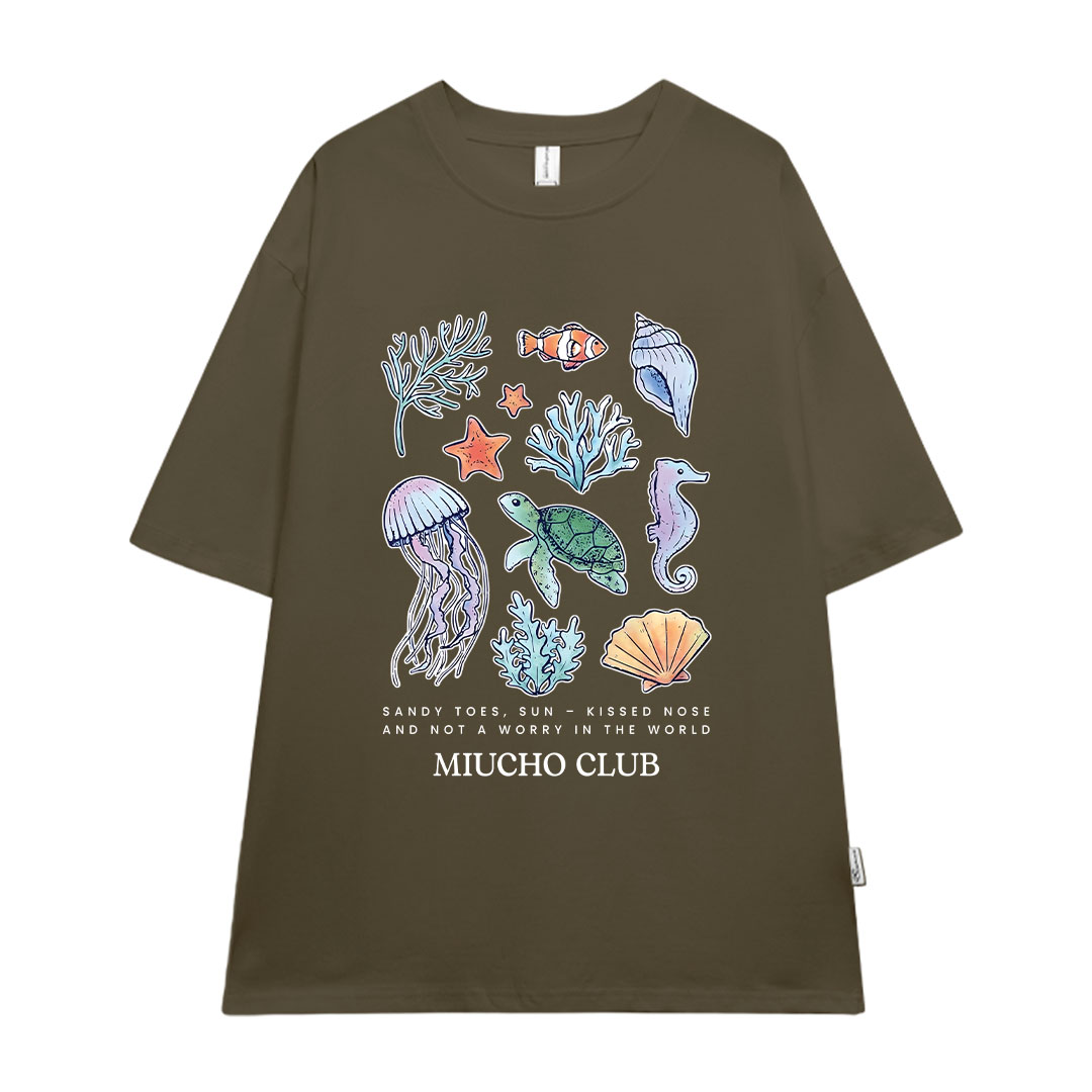 Áo thun form rộng unisex mùa hè ATD1025 Miucho tay lỡ cổ tròn in mix_thumbnail_9