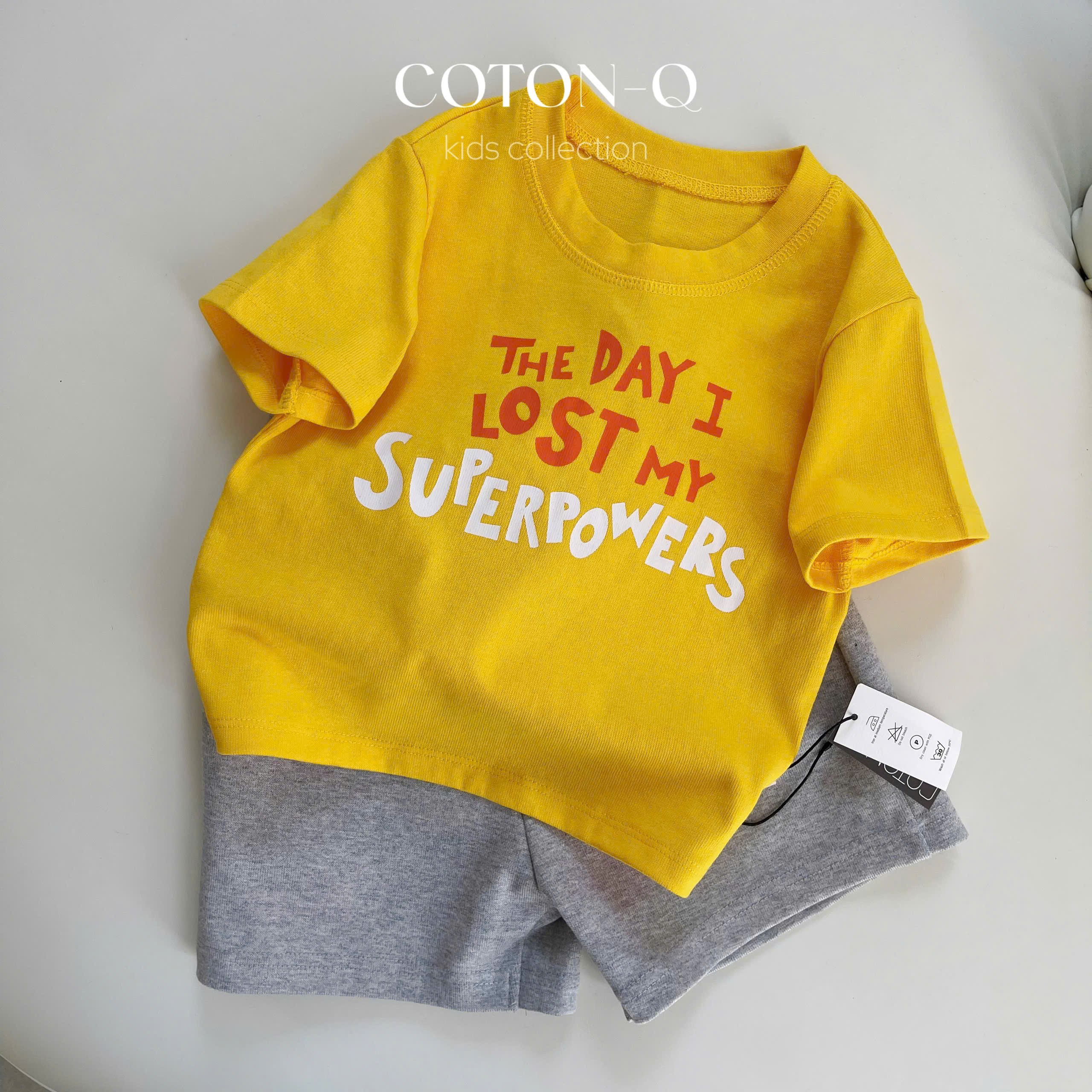 Set 2 áo thun + 1 quần bé ( PHỐI NGẪU NHIÊN )_thumbnail_4