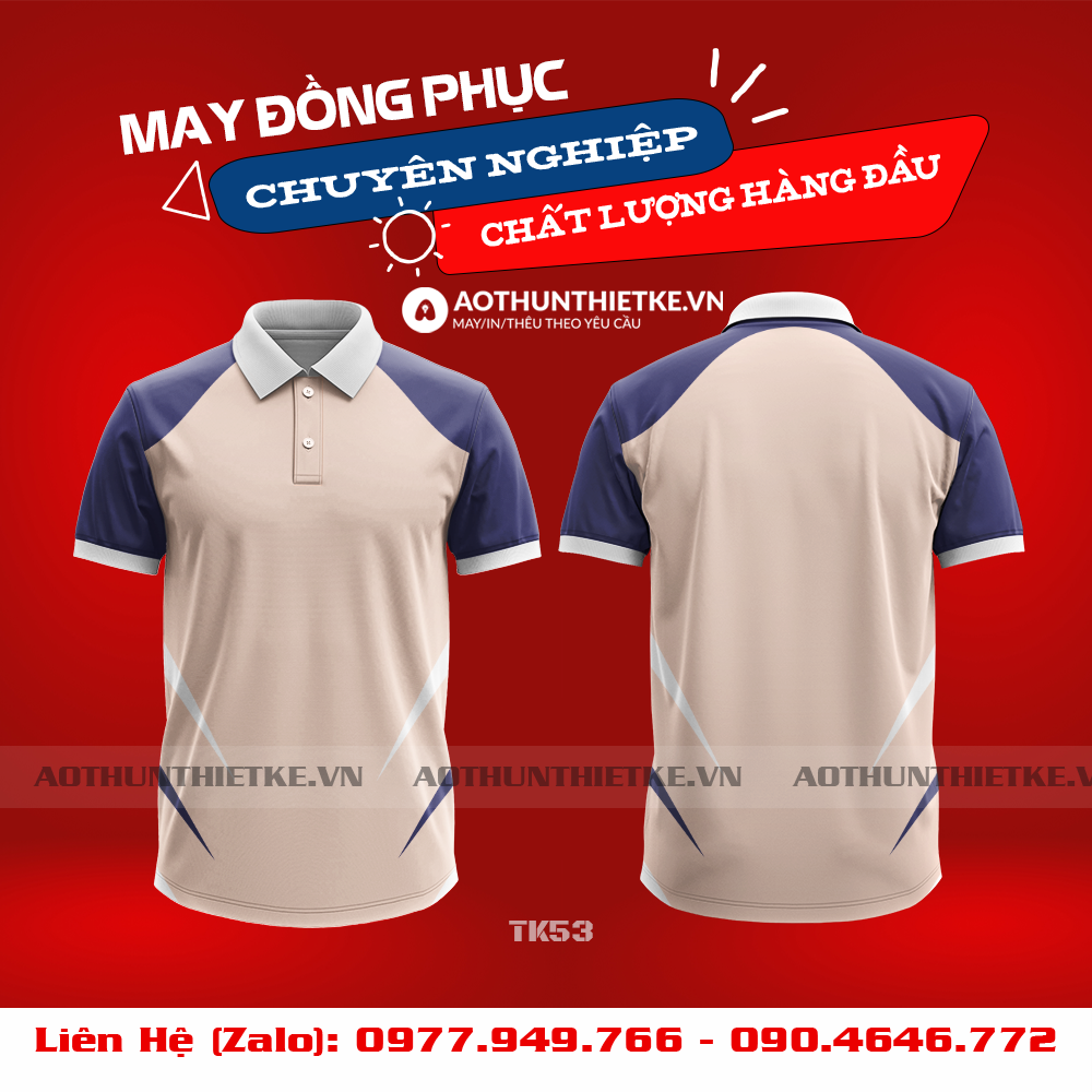 Áo Đồng Phục 3D TK53