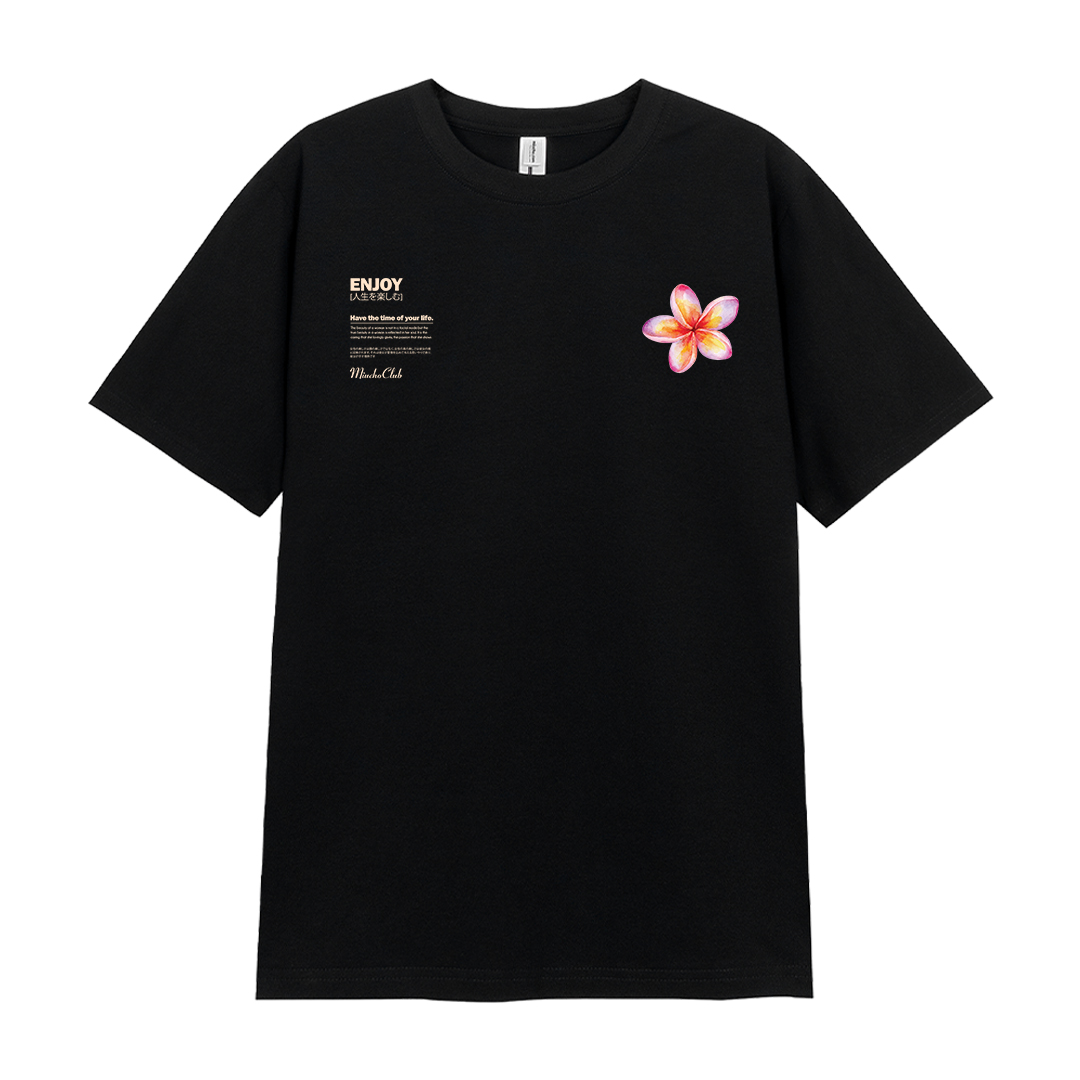 Áo thun nữ in hoa nhỏ xinh form vừa regular ARD1332 Miucho chic vải cotton in mix_thumbnail_7