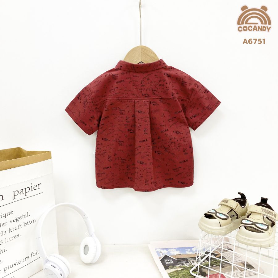 Áo cộc ĐỎ chữ phối TRẮNG_thumbnail_2