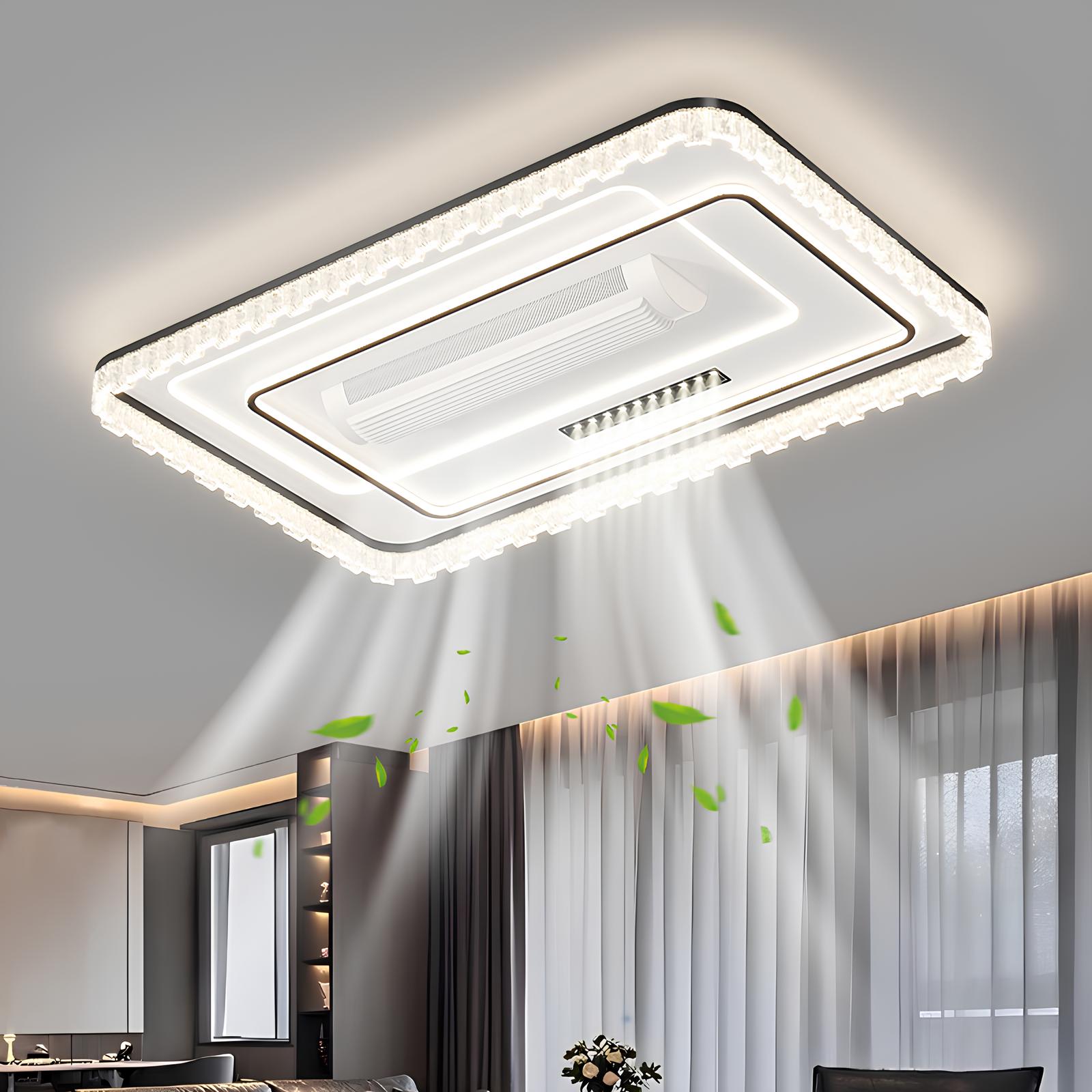 Có nên lắp đèn quạt trần cho trần thạch cao hay không?