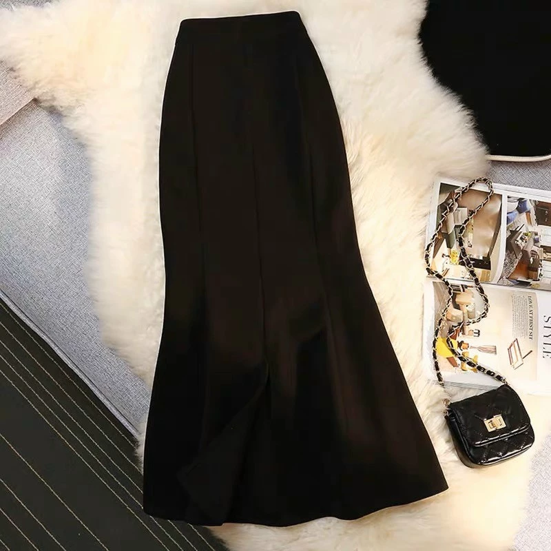 Chân Váy Đuôi Cá Dáng Dài Chất Vải Tuyết Mưa Cao Cấp Tôn Dáng Siêu Xinh Ôm gọn_thumbnail_1