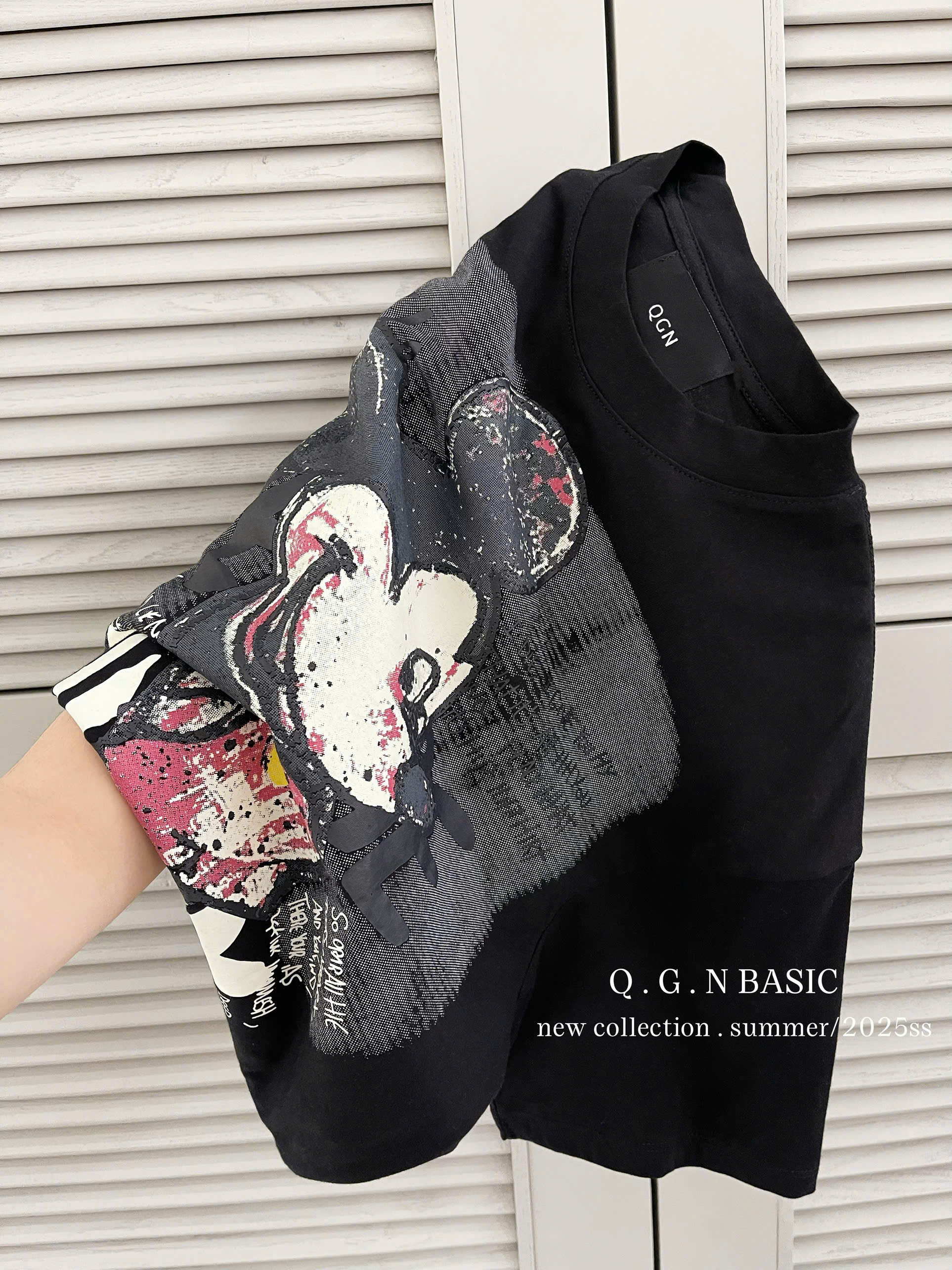 Áo thun in full mickey ( ĐEN )_thumbnail_6