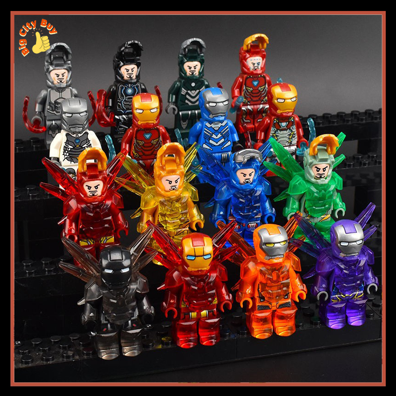Set 16 Đồ Chơi Lắp Ghép Trọn Bộ IronMan, Đồ Chơi Lắp Ghép Người Sắt Cực Ngầu, Iron Man_thumbnail_3