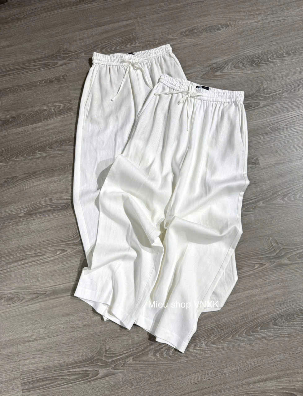 Quần linen lưng thun ( ĐEN )_thumbnail_5