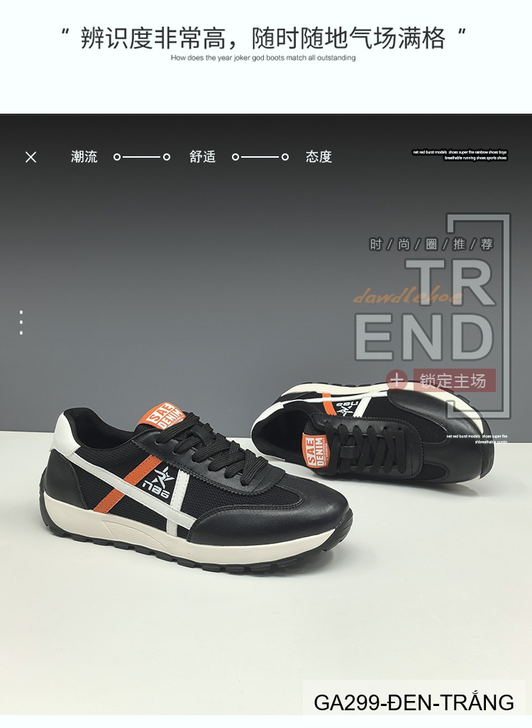 GA299 - Giày thể thao nam đế dày tăng chiều cao, thoáng khí, da bò lớp đầu, phong cách thời trang Hàn Quốc_thumbnail_19