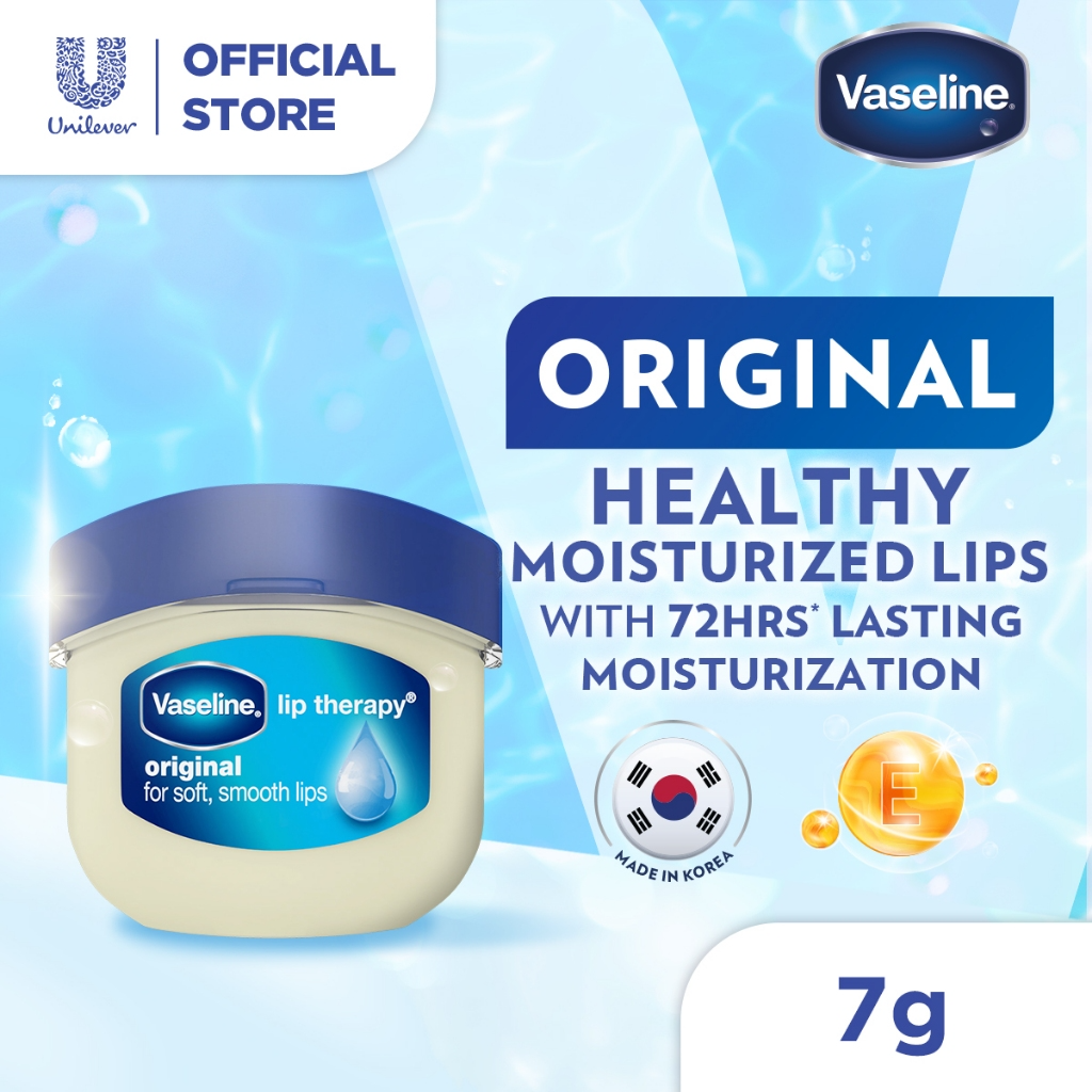 Vaseline Lip Therapy Original Lip Balm Mini with Petroleum Jelly 7g_thumbnail_7