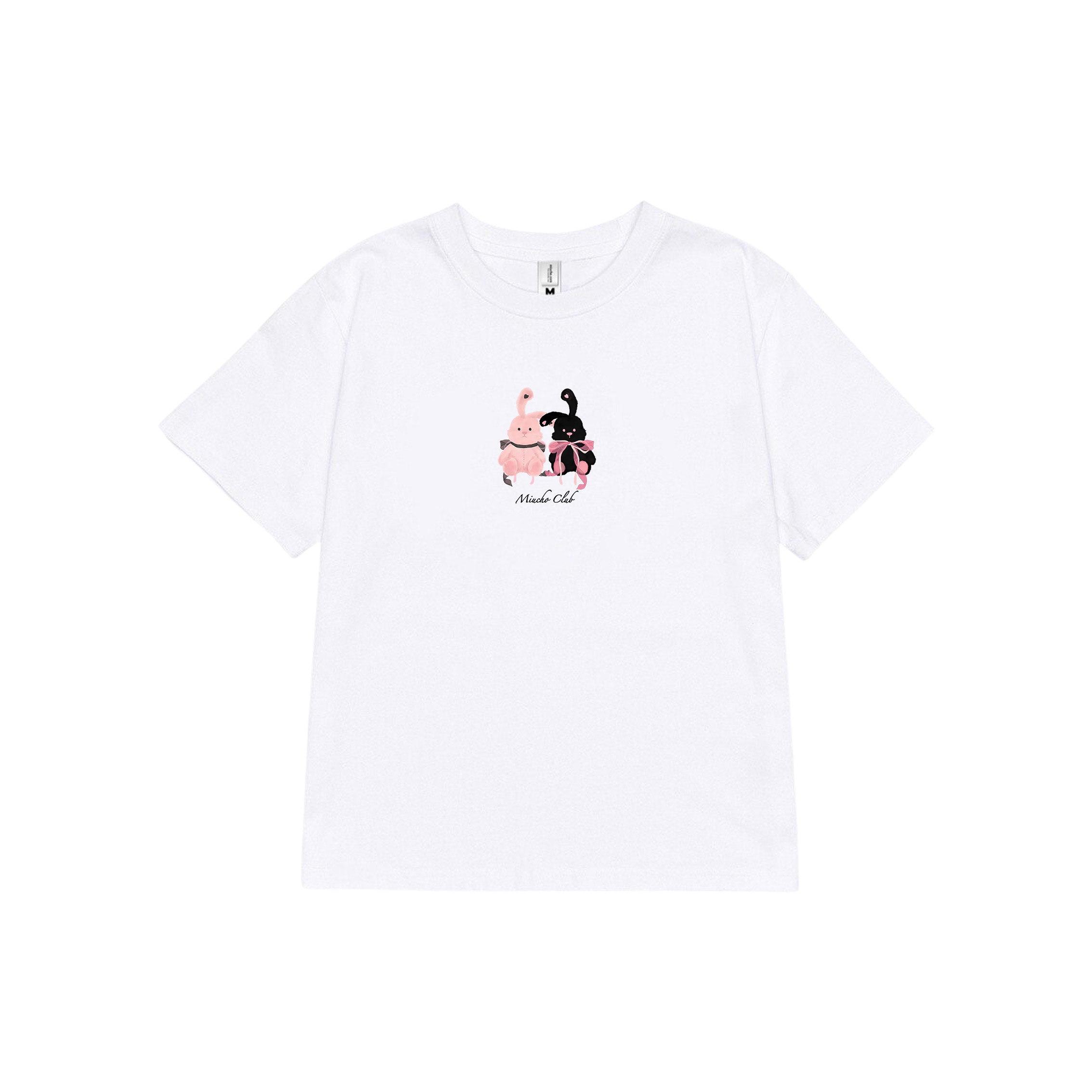 Áo baby tee tết cổ tròn vải cotton 4c co giãn thoáng mát 1833 Miucho in mix
