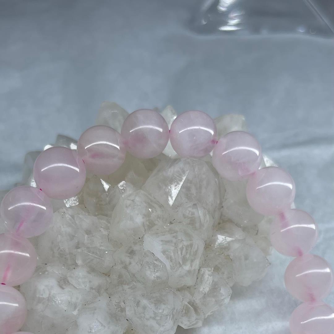 Vòng tay phong thuỷ đá thạch anh hồng size 10._thumbnail_2