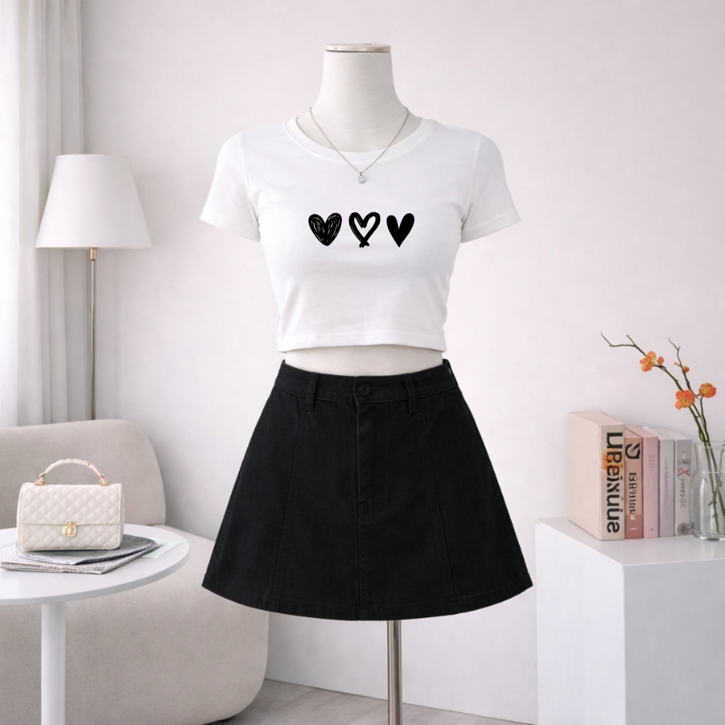 Áo croptop nữ hình 3 trái tim dáng ôm chất thun cotton local brand WETEE - WC1163_thumbnail_3