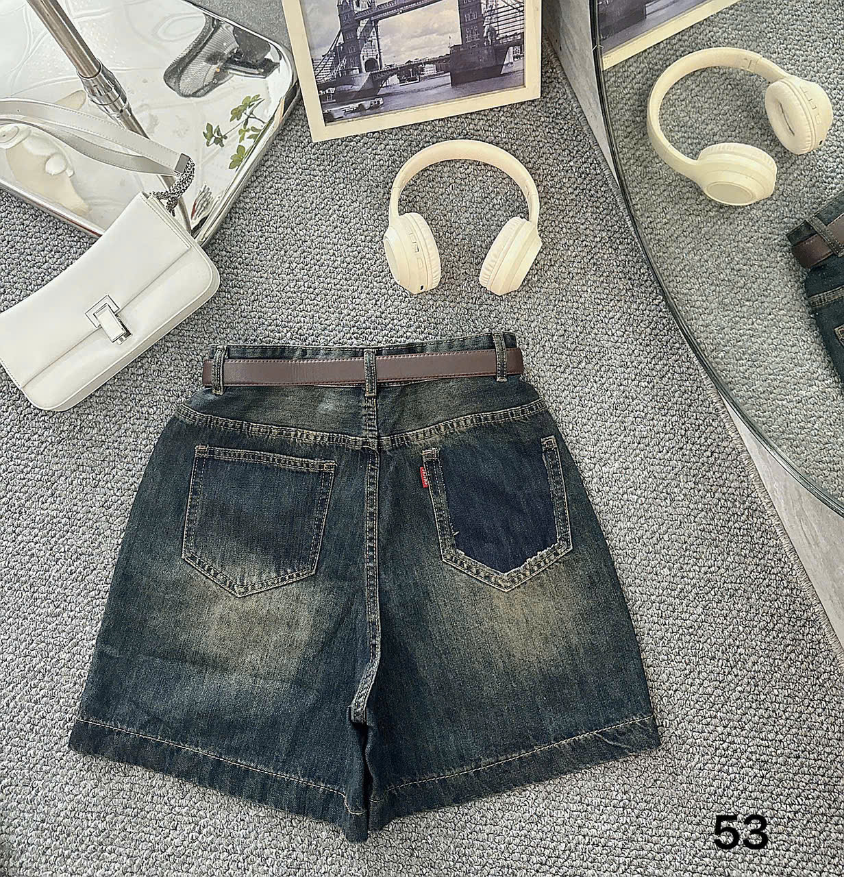 Quần lửng rách túi kiểu bigsize QSJ53 dành cho nàng béo mập từ 55-90kg_thumbnail_7