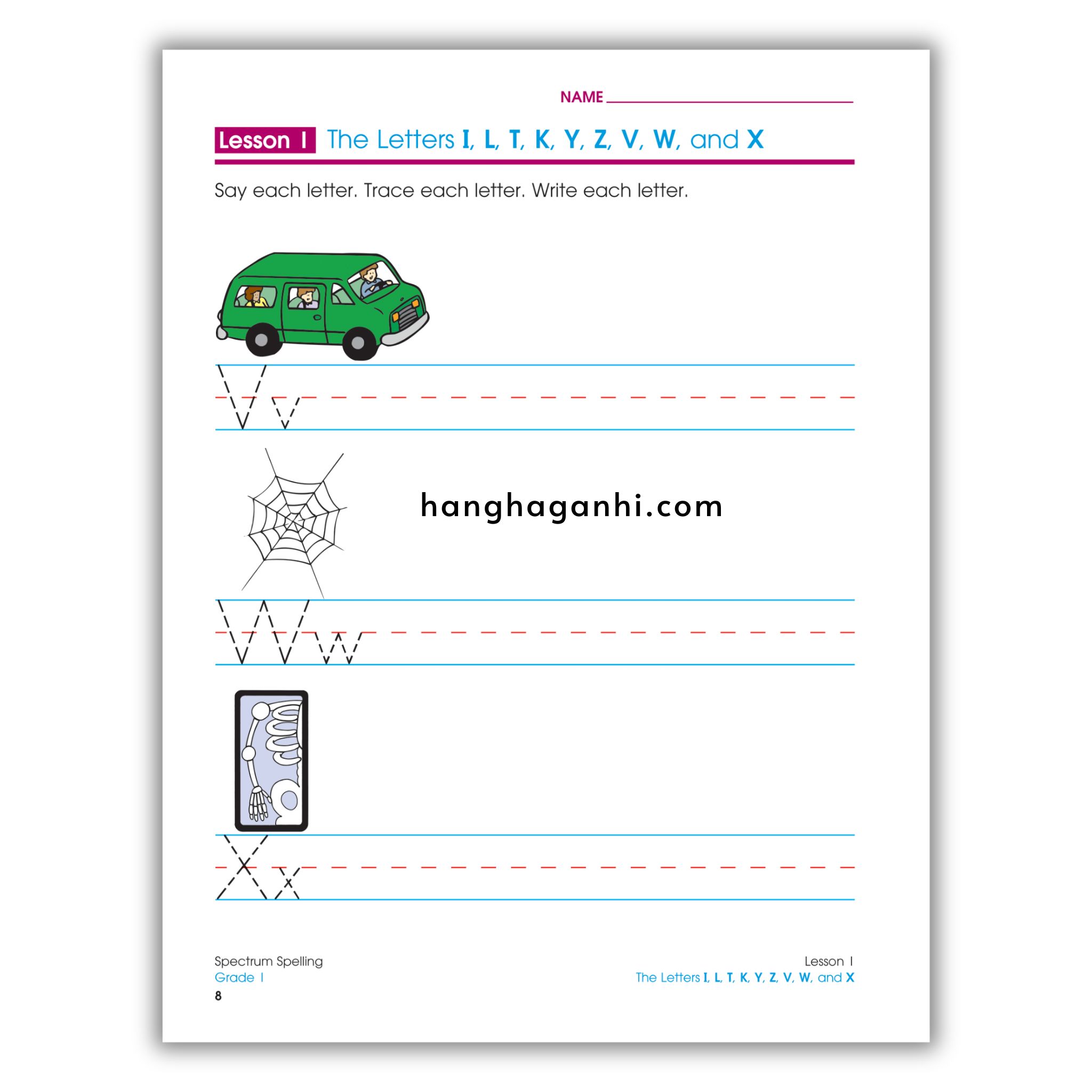 Sách Spectrum Spelling Workbook Grade 1_thumbnail_13