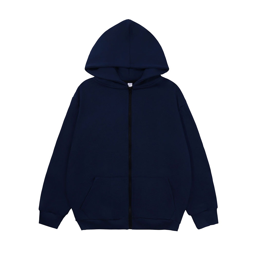 Áo hoodie zip trơn nữ form rộng HZT01 Miucho chân cua_thumbnail_10