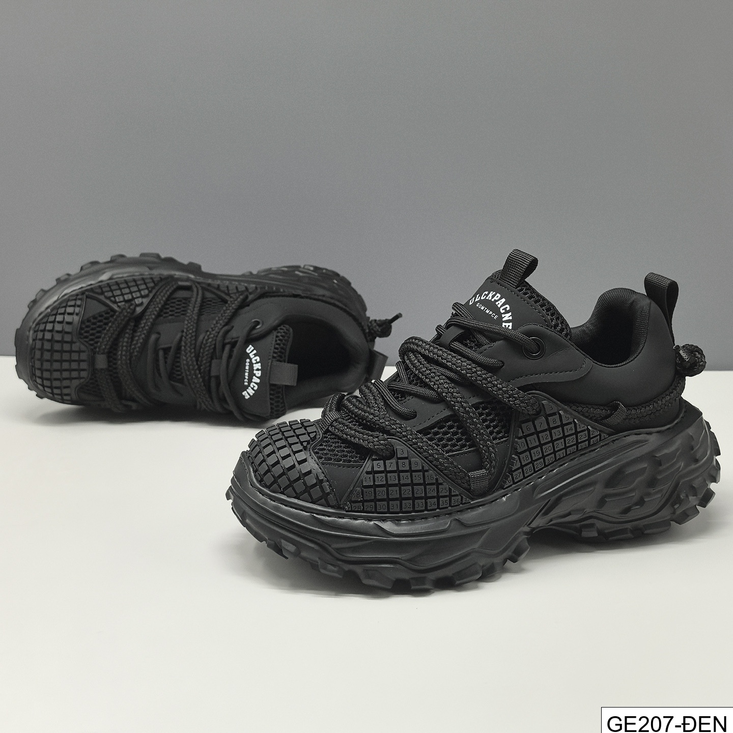 GE207 - Giày nam đế dày thoáng khí tăng chiều cao đa năng hợp thời trang phong cách Châu Âu nam bố giày thoáng khí giày thường_thumbnail_20