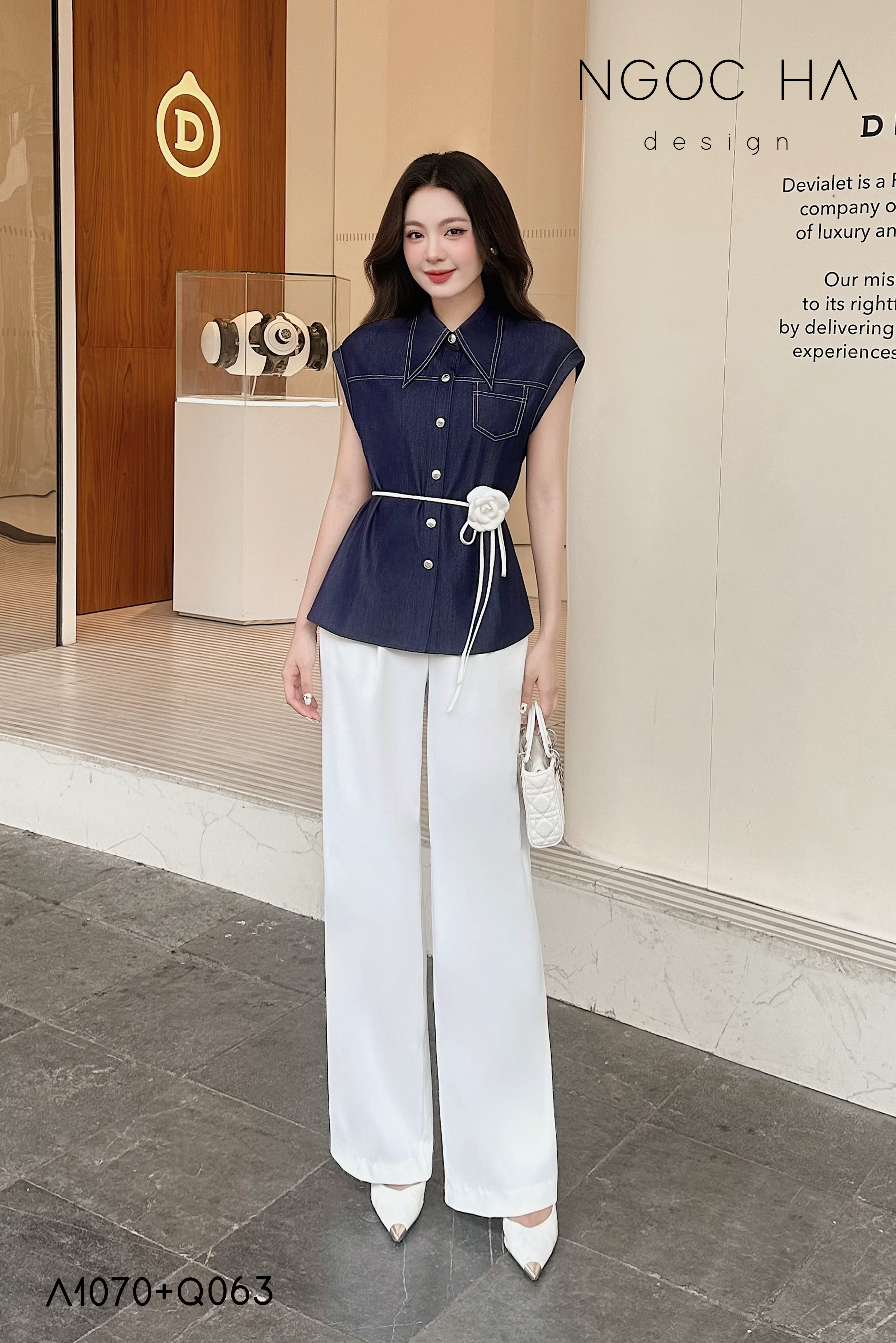 Aline Pants_ Quần Suông Xếp Ly Mềm Q063