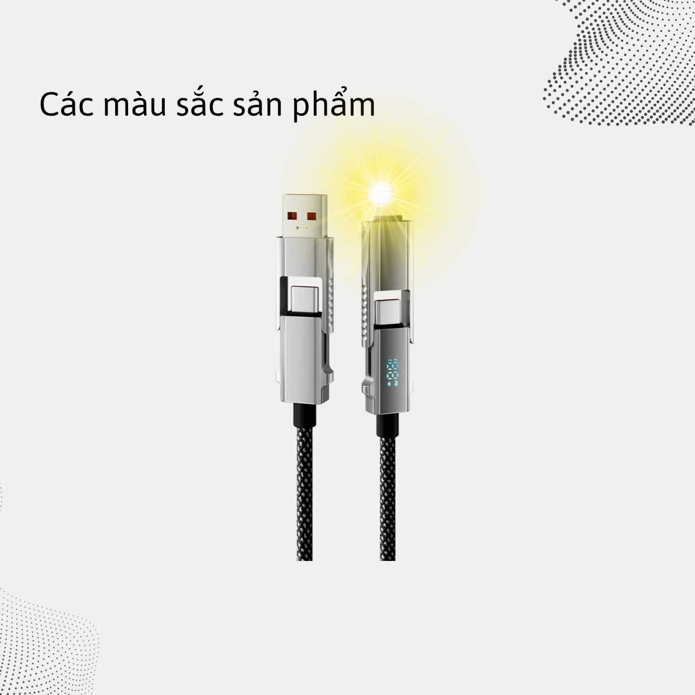 T-ECO SHOP | Cáp Sạc Nhanh 65W 4 Trong 1 – Type-C, iPhone, 1 Dây Dùng Mọi Máy, Không Rối_thumbnail_5
