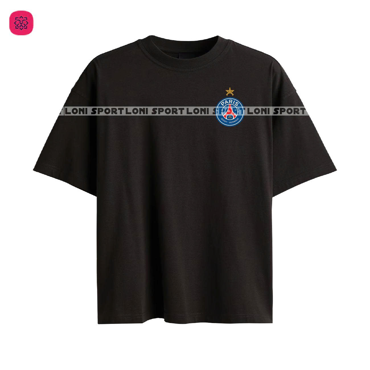 Áo thun nam nữ in logo PSG - 100% Cotton_thumbnail_2