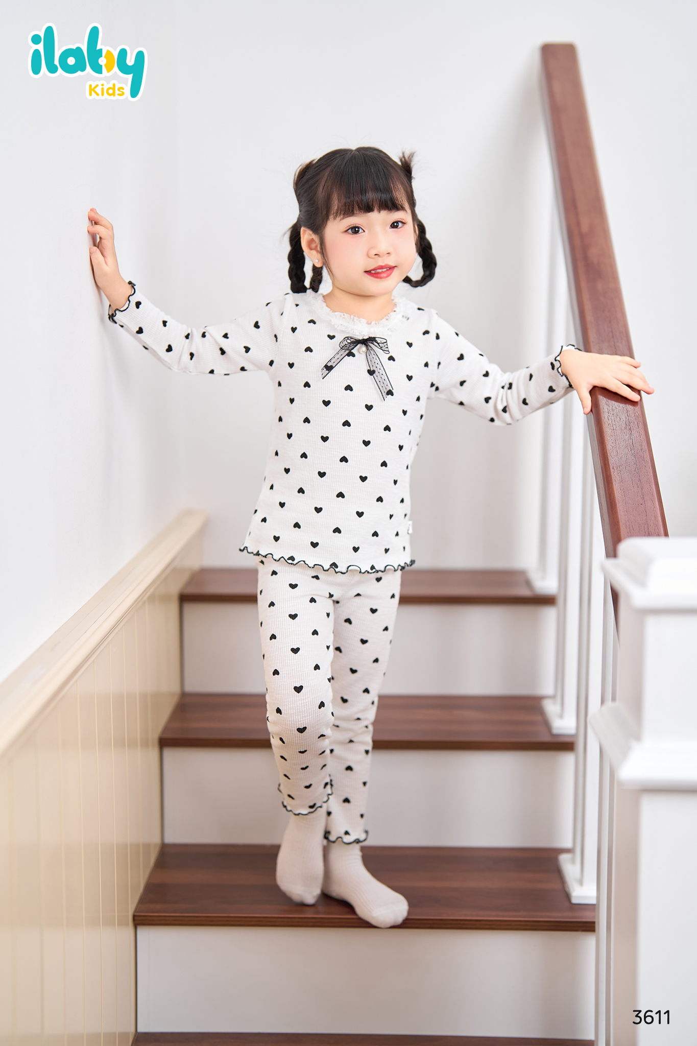 Bộ thun tăm họa tiết cổ viền ren