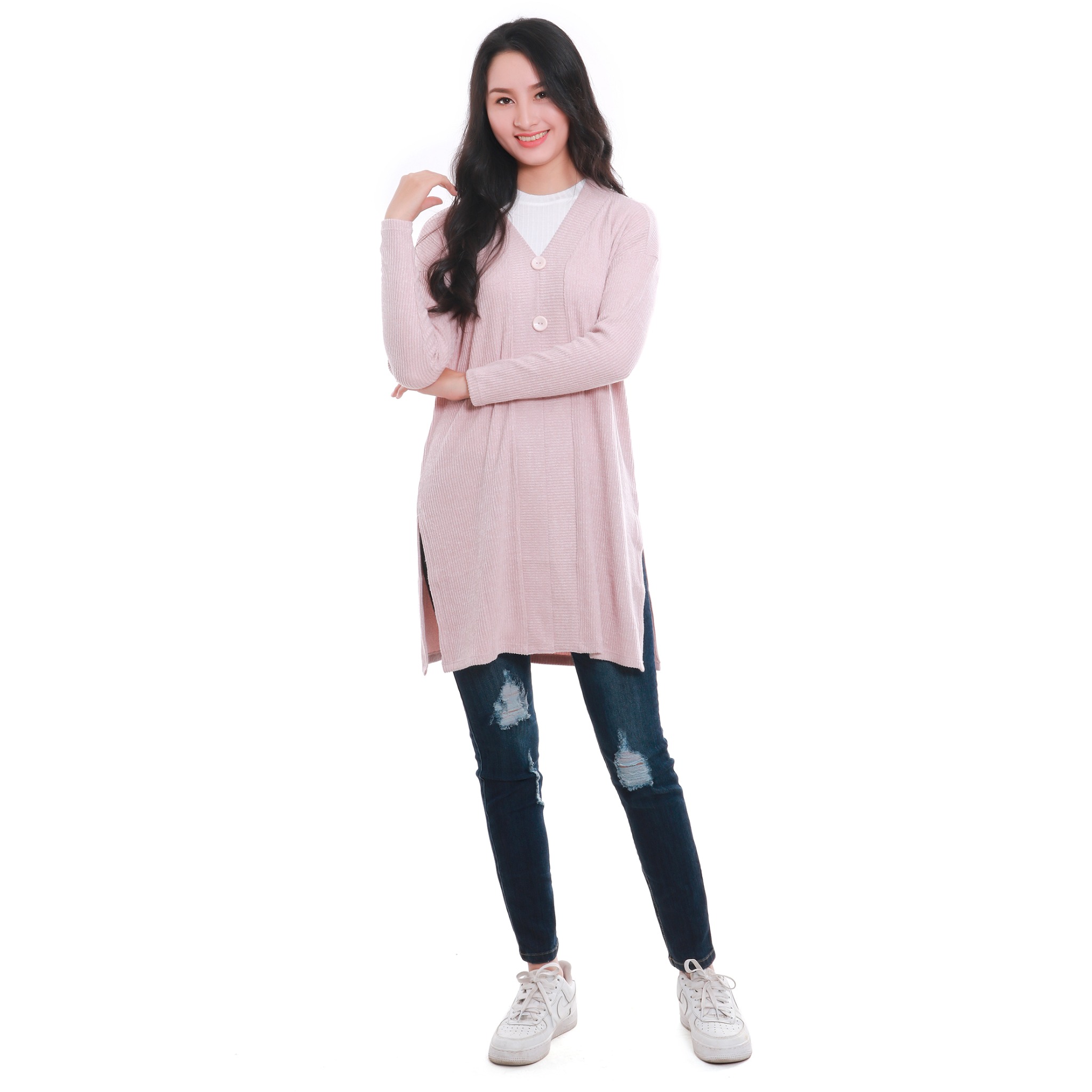 ÁO THU ĐÔNG NỮ L9035 NARSIS VẢI LEN COTTON ẤM ÁP, THOÁNG MÁT, GIỮ ẤM TỐT, MỀM MẠI