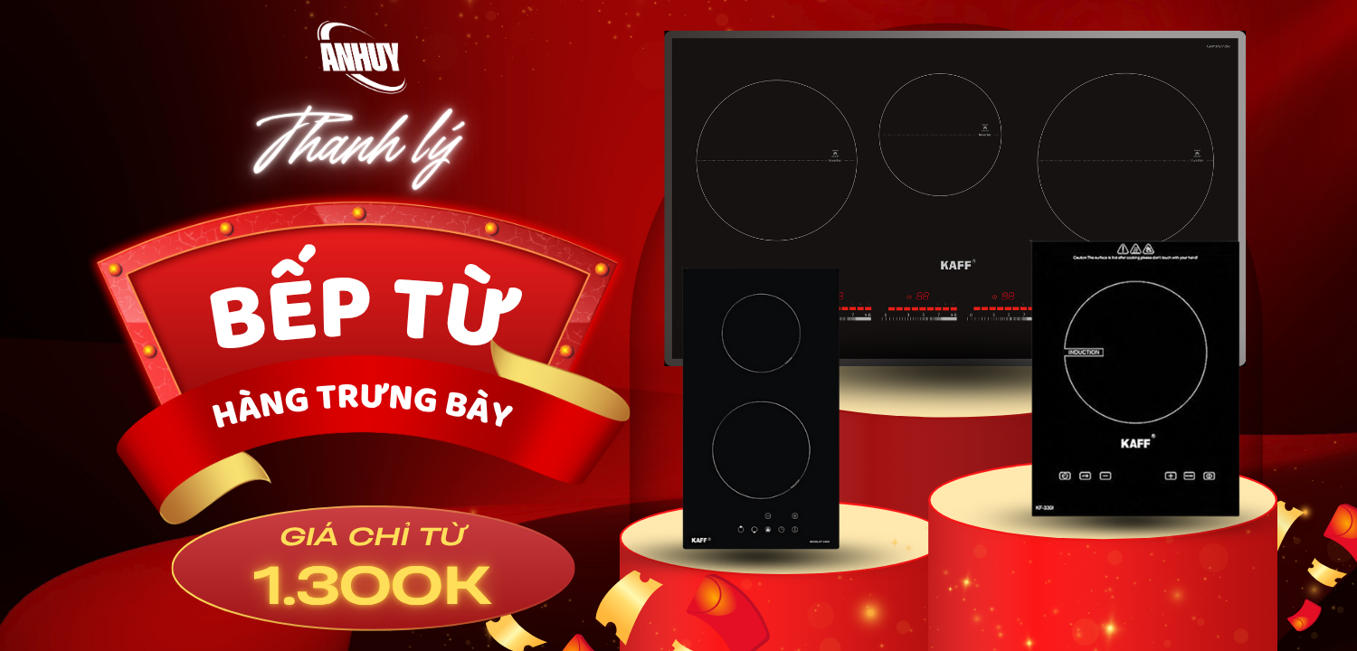 bếp từ trưng bày