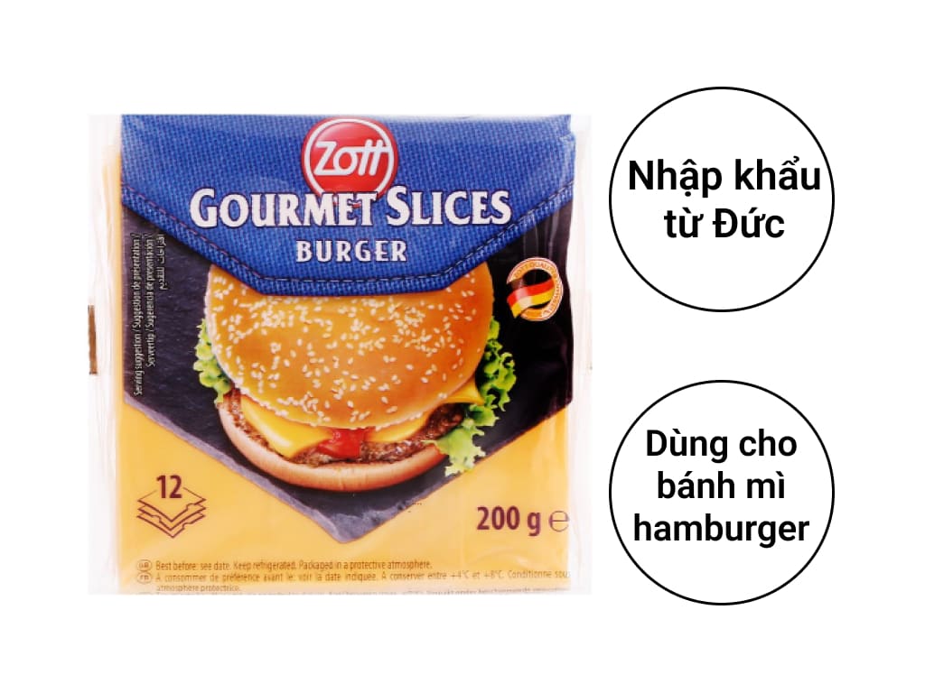 PHÔ MAI ZOTT Burger 200g