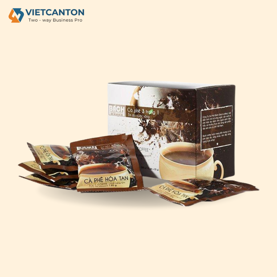 Cà Phê Hòa Tan 3 in 1, Suitable for Most Coffee Brewing Methods