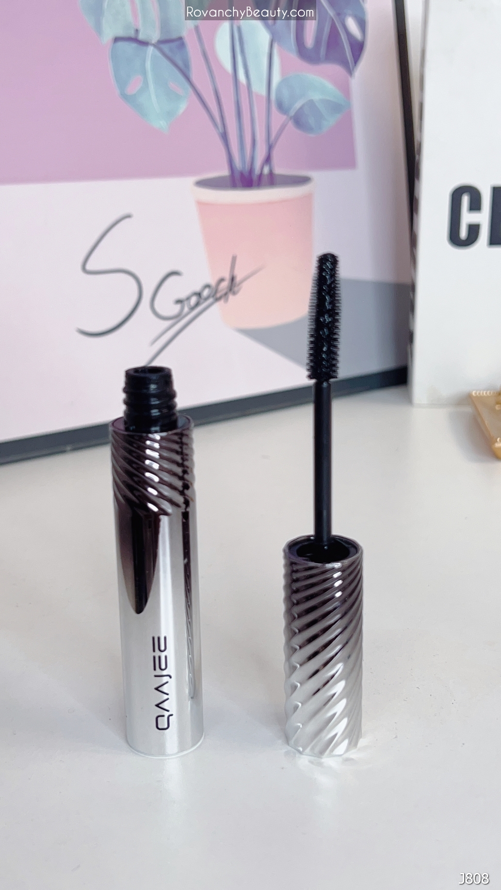 Chuốt Mi QAAJEE J808 Dài Mượt, Định Hình, Không Lem, Công Nghệ Cao_thumbnail_6