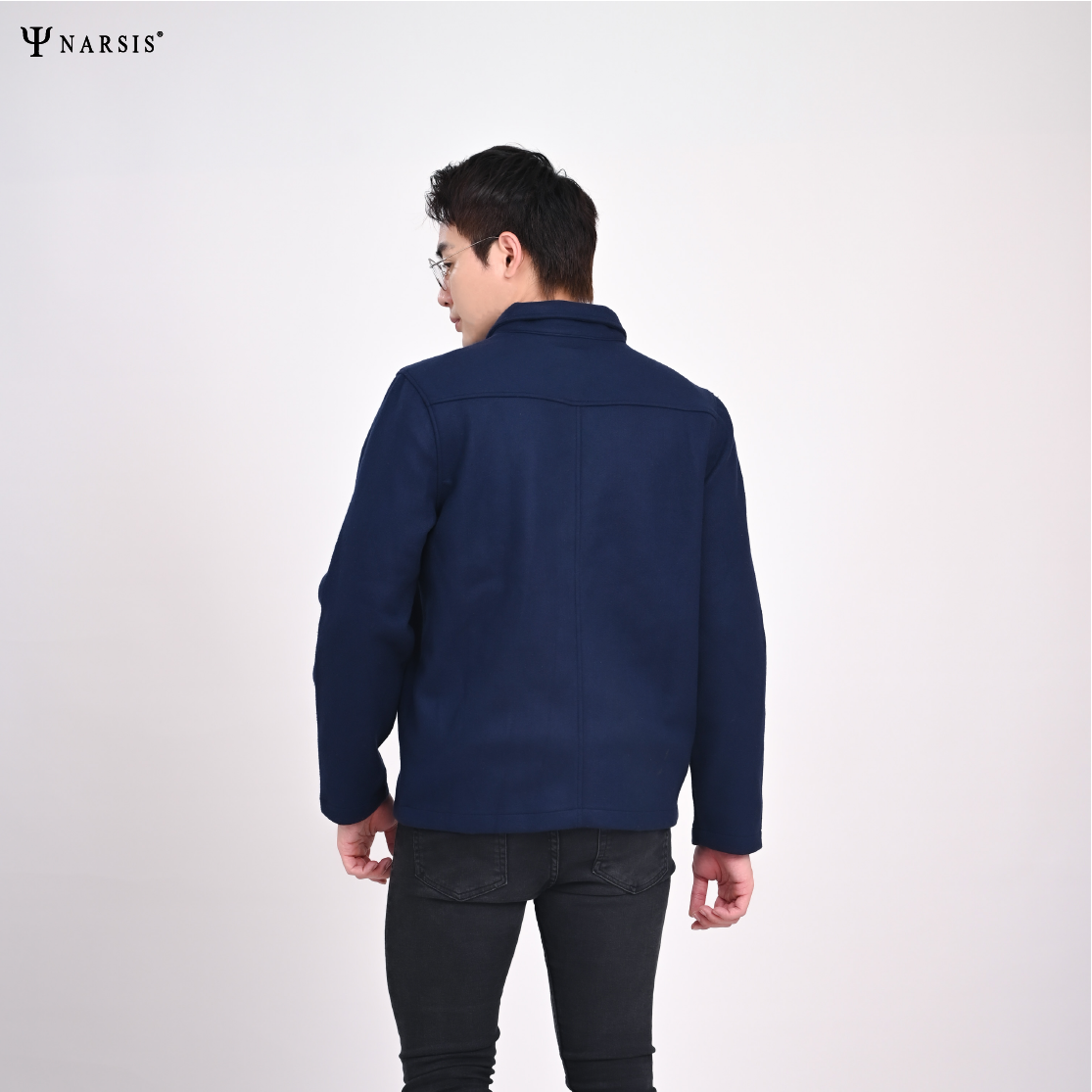 ÁO KHOÁC NAM D9003 NARSIS CHẤT LIỆU THOÁNG MÁT, DỄ CHỊU, THOẢI MÁI CẢ NGÀY, DỄ VẬN ĐỘNG_thumbnail_4