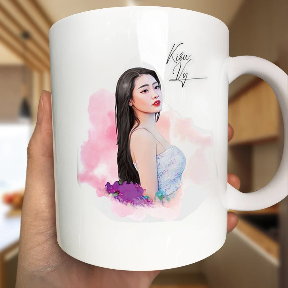 Ly sứ trắng in chân dung theo yêu cầu, quà tặng ý nghĩa cho bạn gái, người thân dịp sinh nhật, kỷ niệm, ngày đặc biệt_thumbnail_2