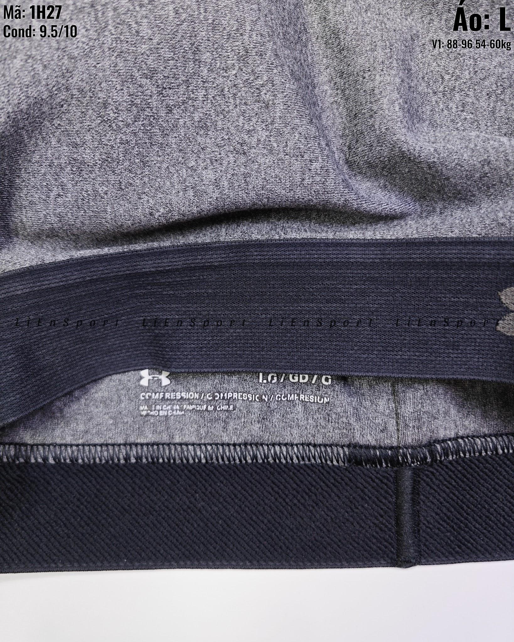 Under Armour Áo bra thể thao Nữ Size L Xám ghi Auth 2nd Lưng chữ X thiết kế Co giãn tốt Thấm hút mồ hôi Nâng đỡ ngực Form ôm vừa vặn Phù hợp gym yoga chạy bộ Mã:1H27_thumbnail_4