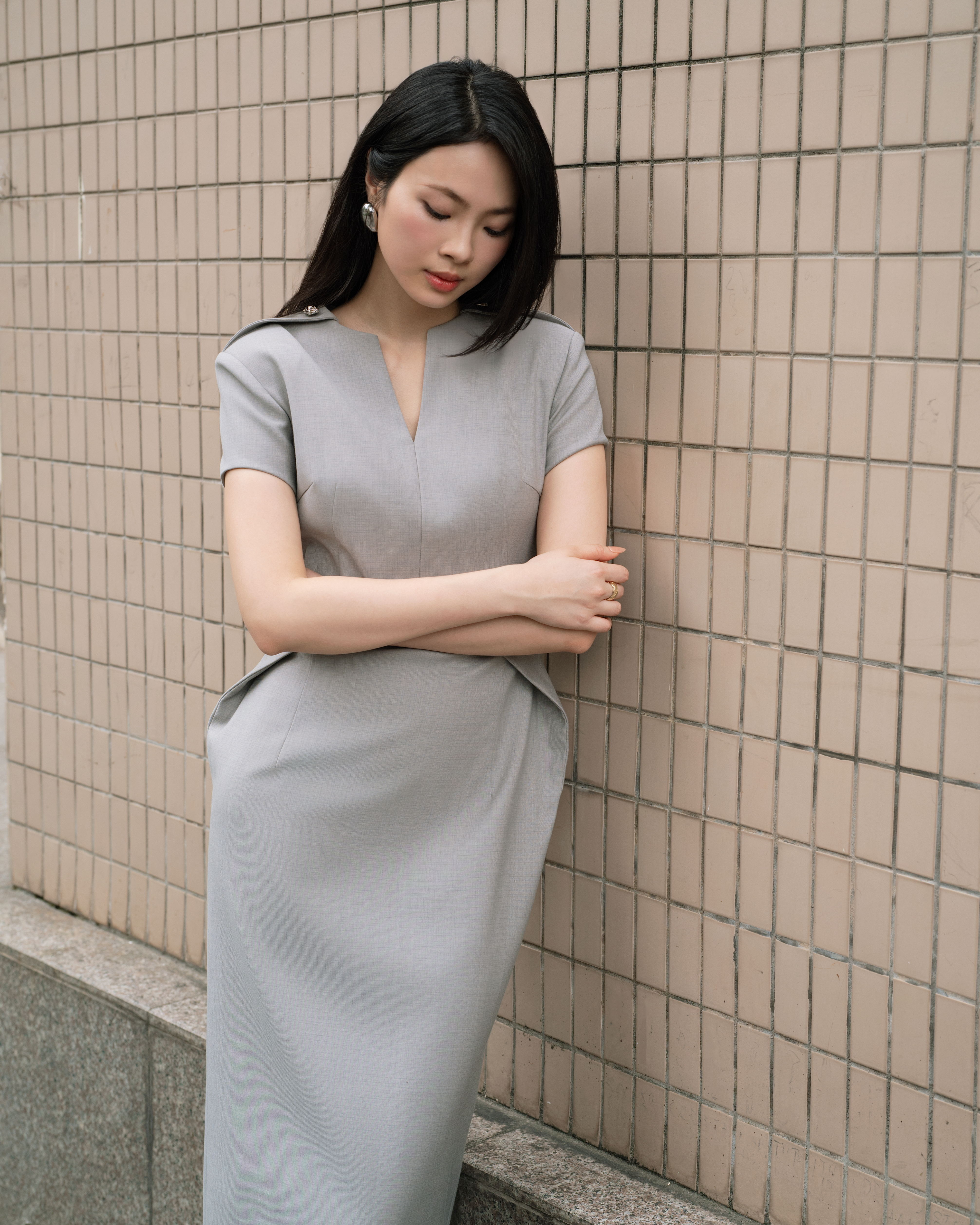 MIA DRESS - Grey_thumbnail_1
