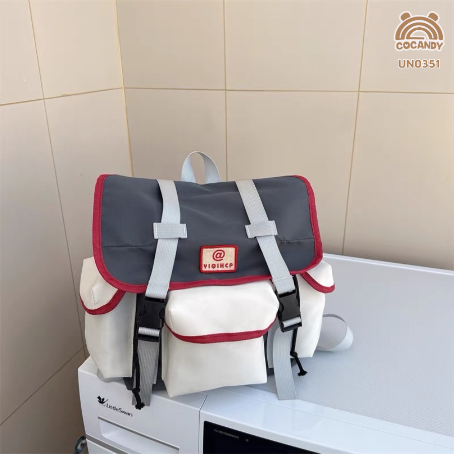 Balo nhập GHI phối viền Đỏ