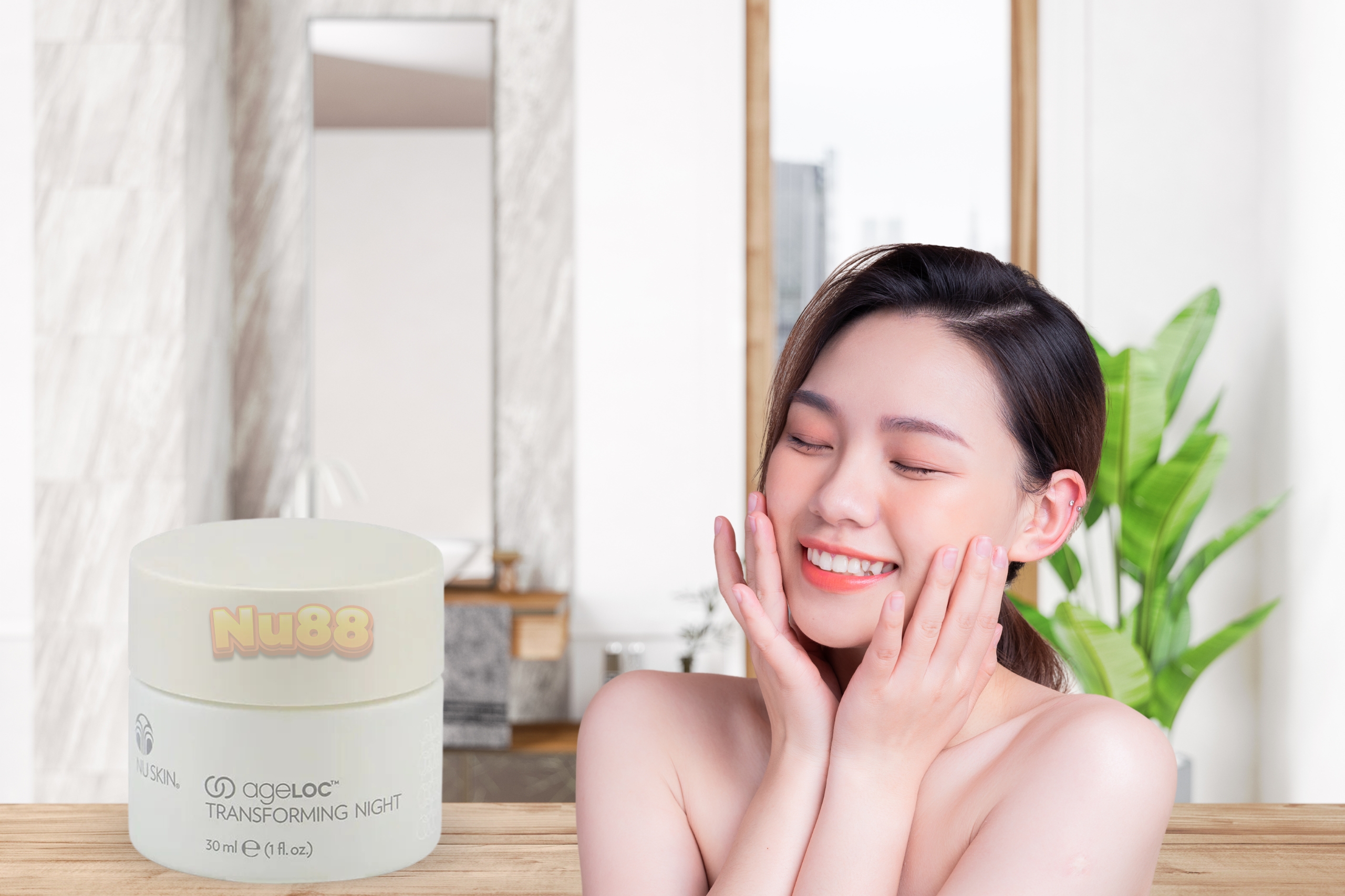 Kem dưỡng da ban đêm ageLOC Transforming Night Nuskin