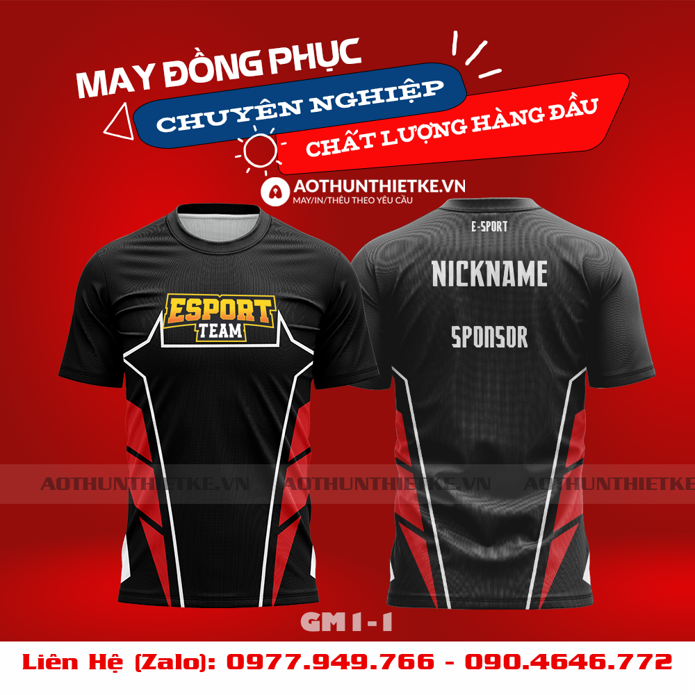 Mẫu Áo Game Thủ Esports Thiết Kế - TKGM19_thumbnail_0