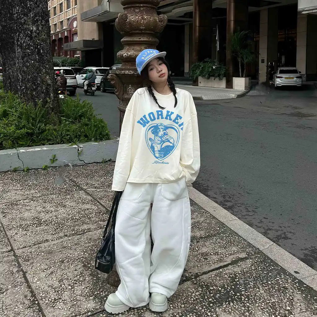 Áo thun boxy tay dài Miucho Worker 3114_thumbnail_2