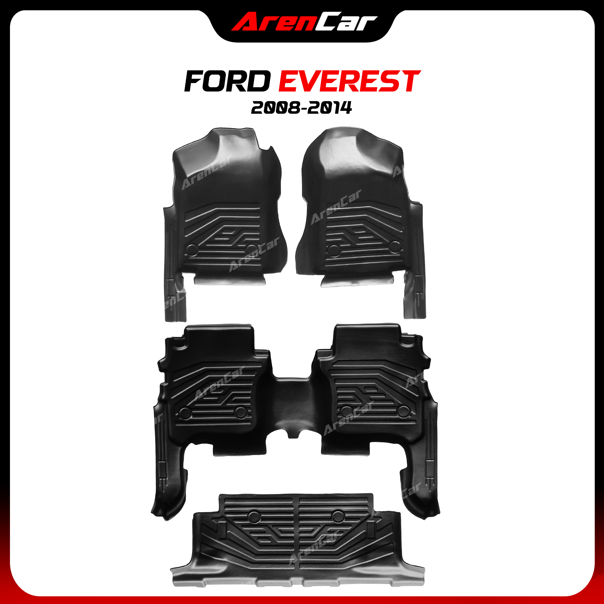 [Aren Car] Thảm Lót Sàn Ô Tô TPE Nhựa Đúc Ford Everest_thumbnail_1