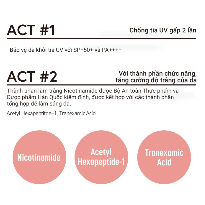 Kem Chống Nắng Dưỡng Ẩm Phục Hồi Cải Thiện Nếp Nhăn Không Kích Ứng Elravie Mela Return SunCream 50ml_thumbnail_4