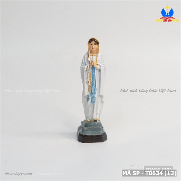 Tượng Mẹ lộ đức màu 15cm ✔