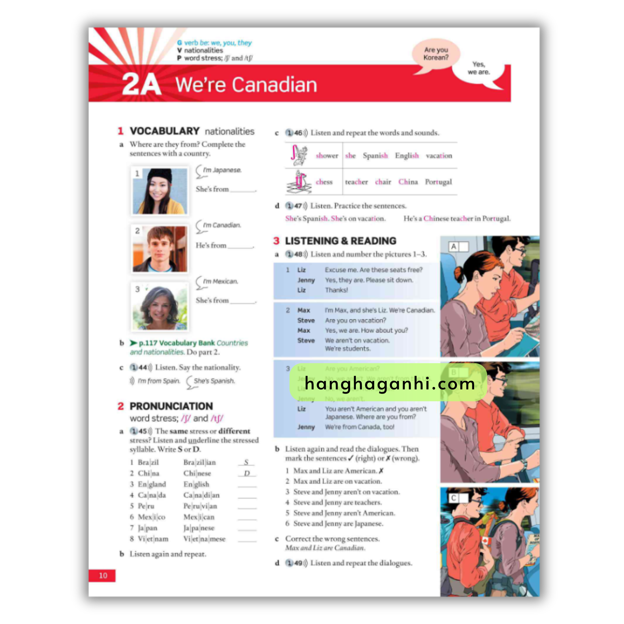 American English File Starter Student Book (Second Edition)_thumbnail_9