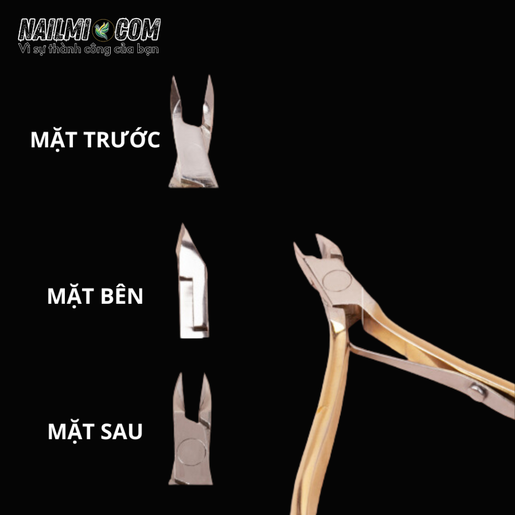 Kềm (kìm) cắt da - màu vàng - AAA - HL555_thumbnail_1