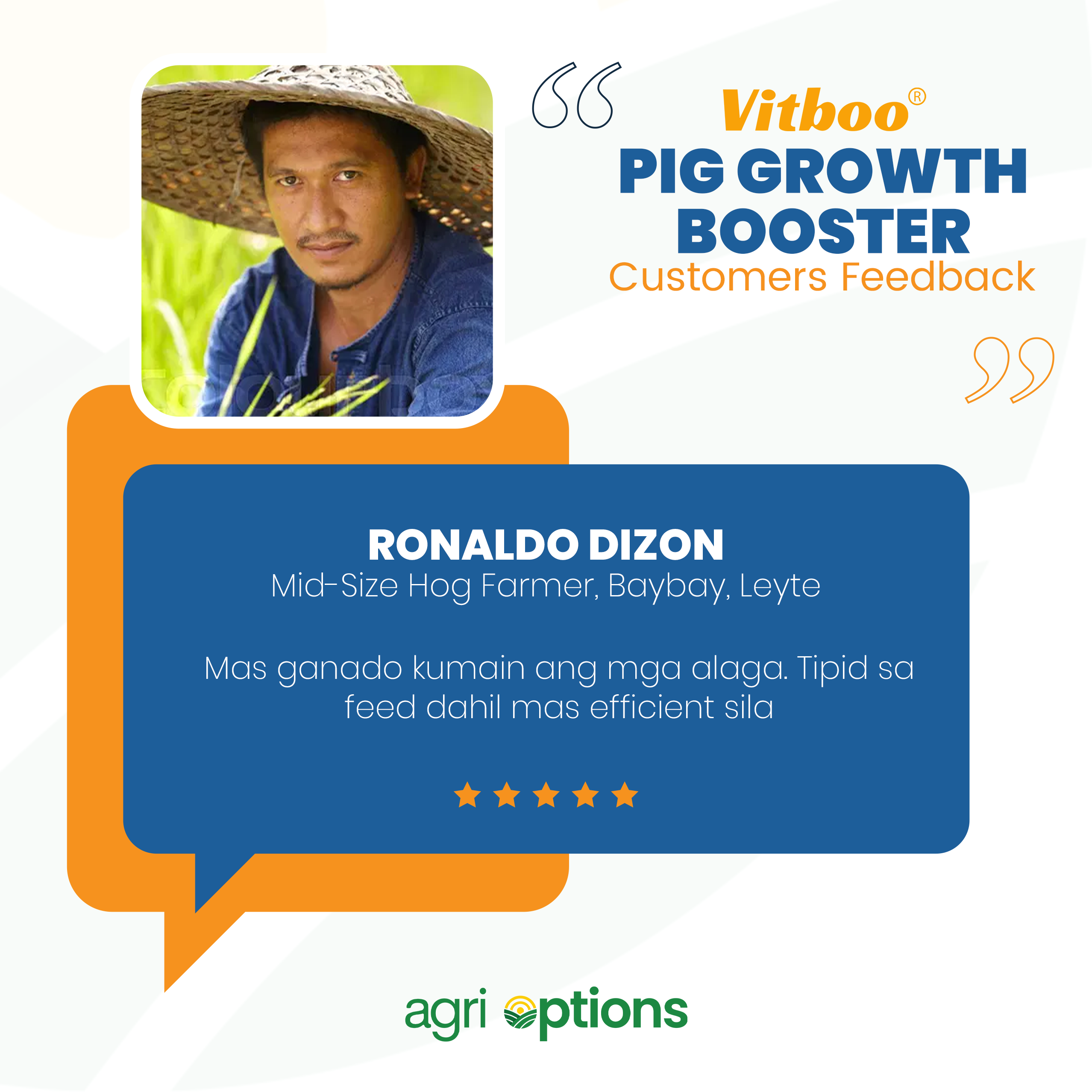 Ronaldo Dizon  TESTIMONIAL