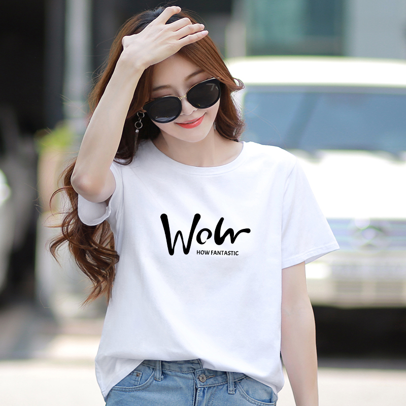 [Form Rộng] Áo thun nữ kiểu dáng rộng màu trắng - LOZA G0040_thumbnail_5