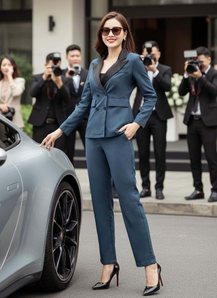 Bộ đồ quần áo Vest Blazer thiết kế cao cấp_thumbnail_4