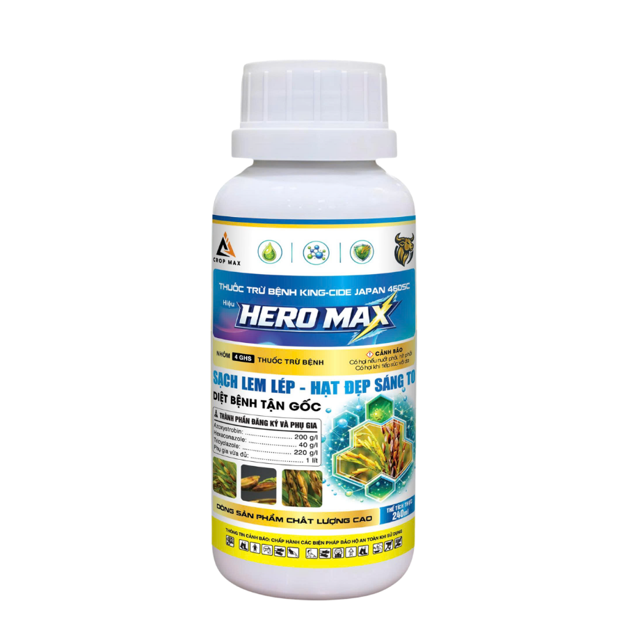 HERO MAX – Sạch lem lép, hạt đẹp sáng to