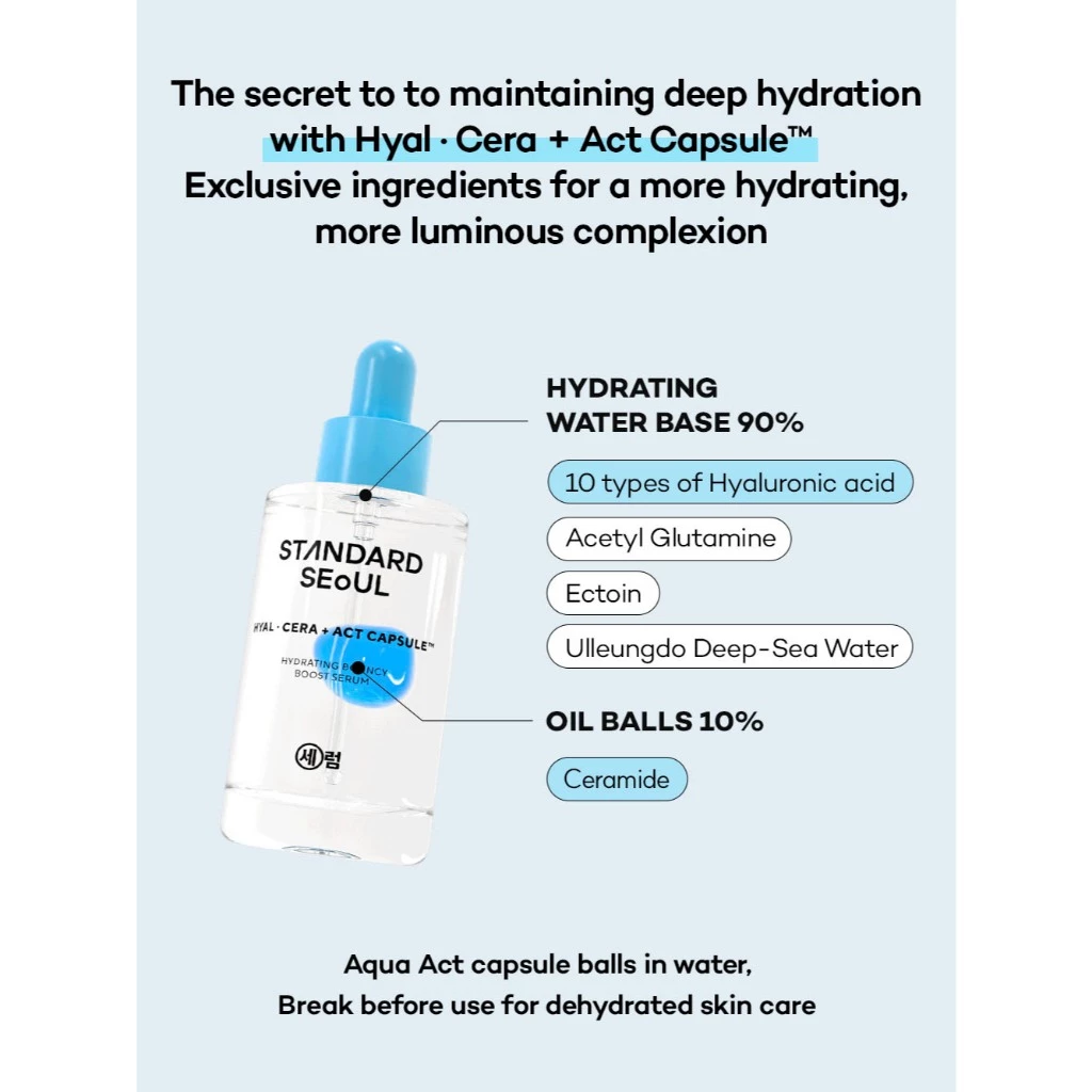[Standard Seoul] Hydrating Bouncy Boost Serum, Brightening Bouncy Boost Serum, Firming Bouncy Boost Serum 30ml - Glass Glow Skin_thumbnail_9
