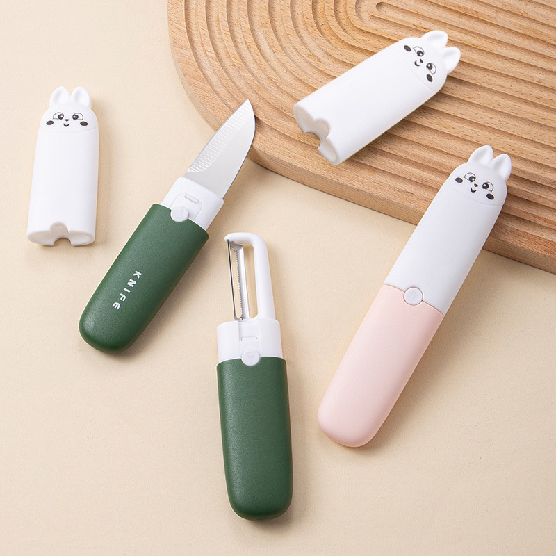 [RẺ VÔ ĐỊCH] Dao Gọt Hoa Quả Đa Năng 2in1 (Gọt & Nạo) Gọt Rau Quả Văn Phòng_thumbnail_0