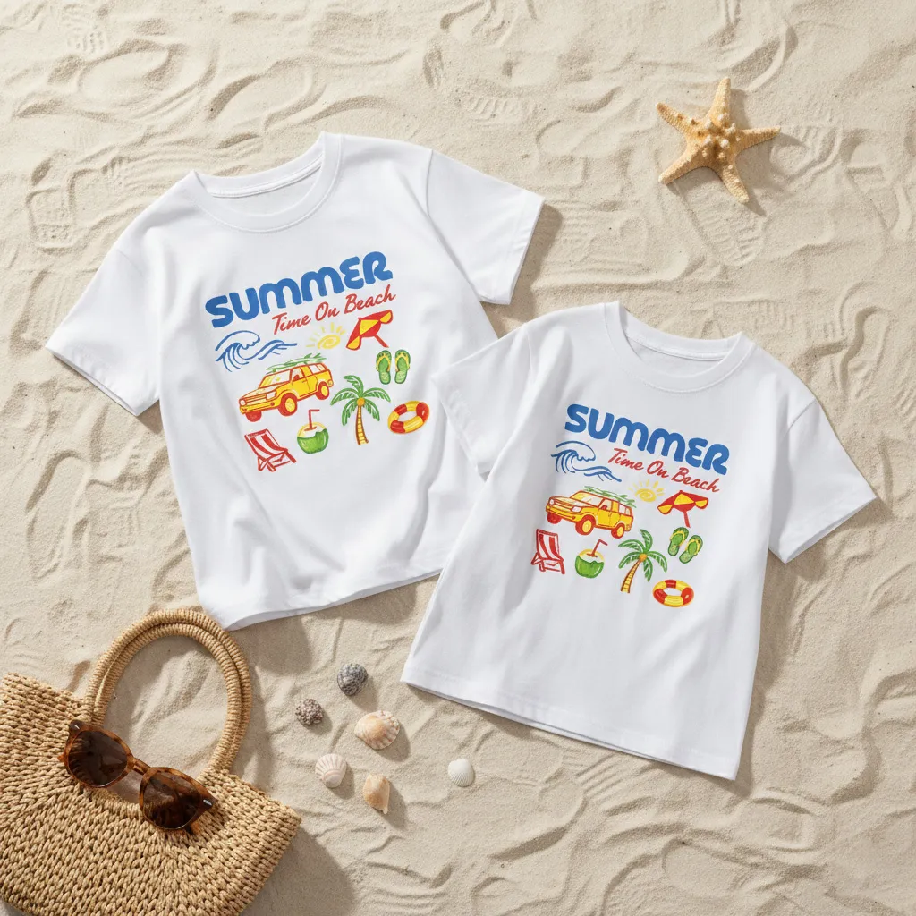 Áo thun gia đình form rộng hè biển Kado 3478_thumbnail_6